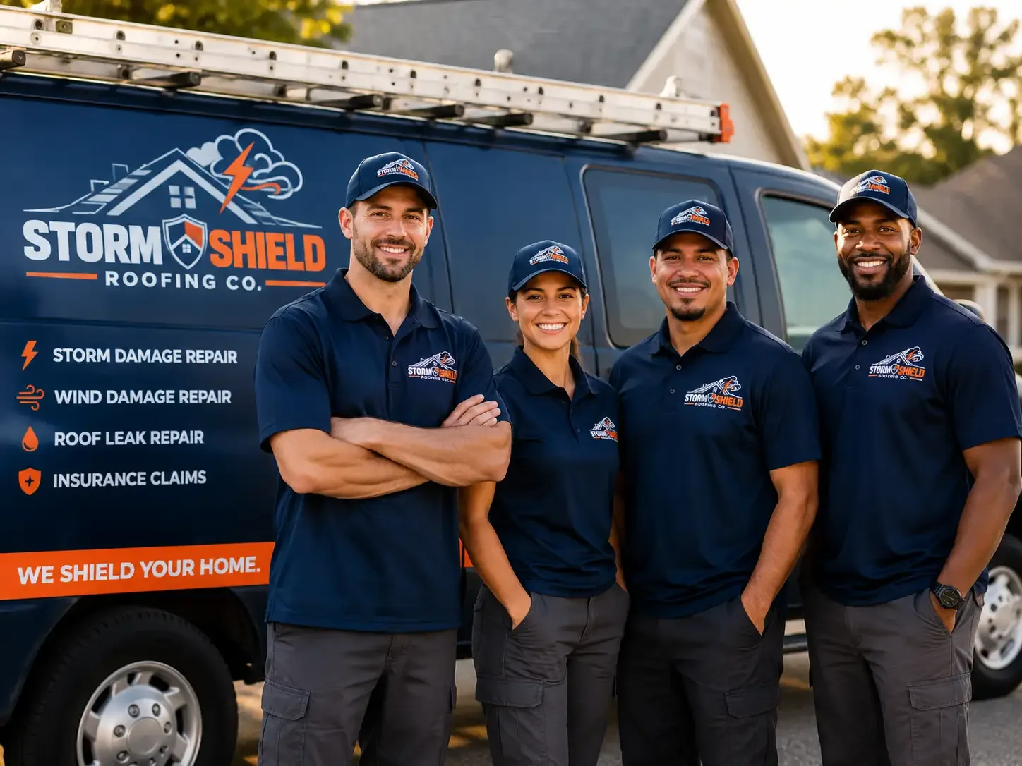 Storm Damage Roof Repair company in Girard, IL