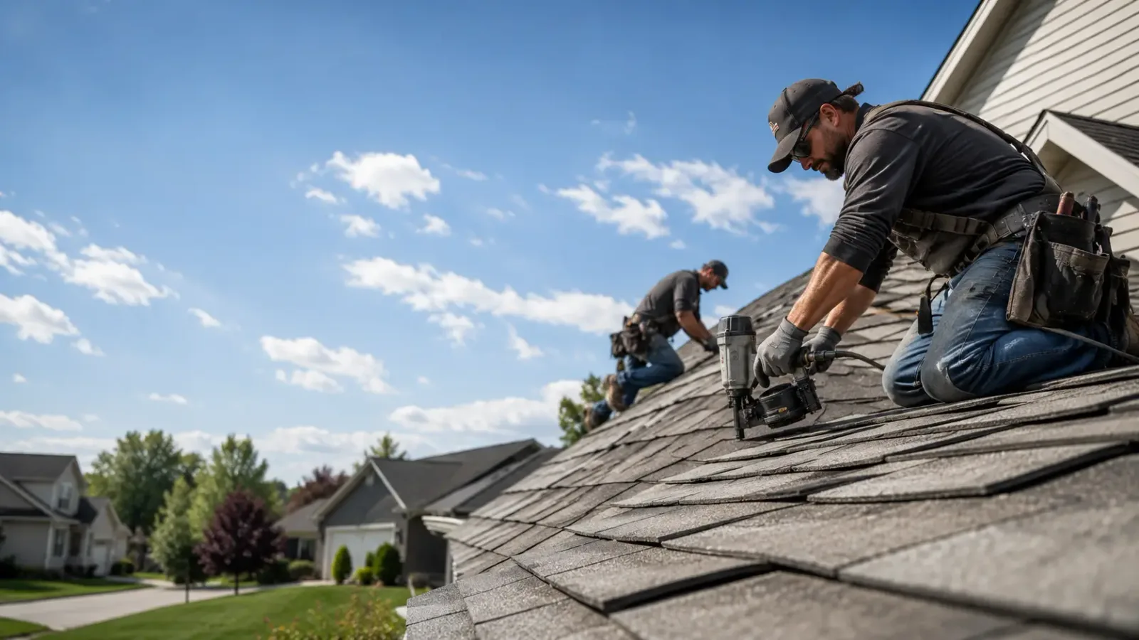 Storm Damage Roof Repair in Girard, IL near me